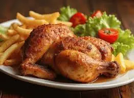 Pollo a la Brasa con Humo Líquido